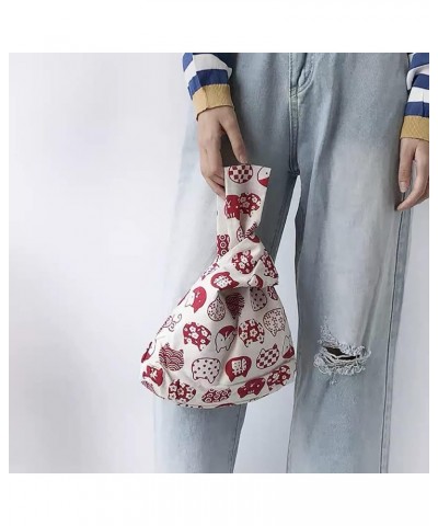 Cotton Fabric Fashion Art Japanese Kimono Pattern Wrist Bag Tote Handbag Cellphone Wallet Portable Purse for Women 14 $12.23 ...