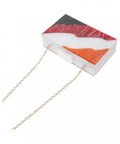 Acrylic Clutch Purses for Women Evening Clutch Bag Purse Handbag Wedding Party Cocktail(11-multicolor) $15.91 Evening Bags