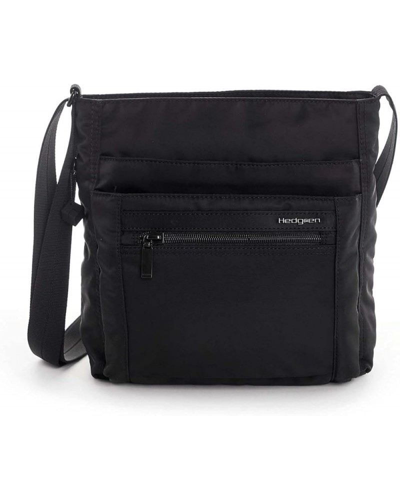 Orva RFID Slim Shoulder Bag Black $51.70 Shoulder Bags