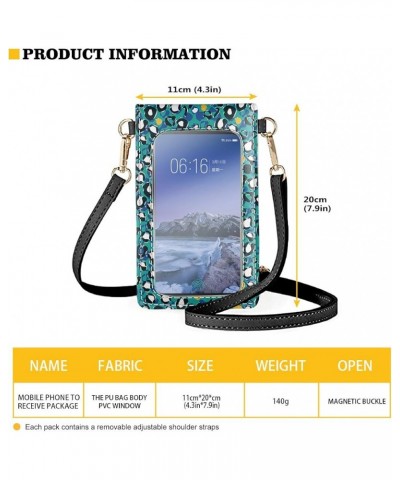 Touch Screen Phone Purse, Lightweight Small Wallet Purses and Handbags with a Shoulder Strap for Women Cute Rabbits $10.97 Cr...