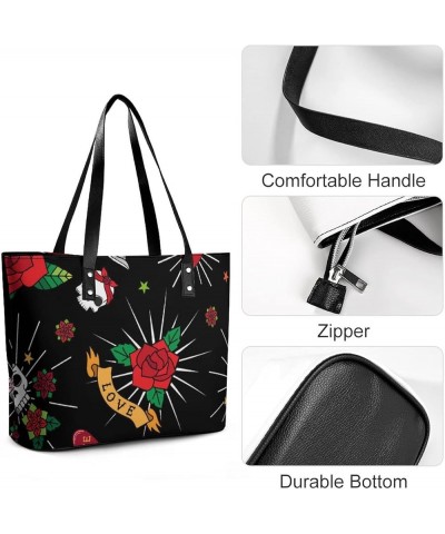 Large Capacity Work Tote Bags Leather Big Purses And Handbags Big Commuter Bag Color478 $19.75 Totes