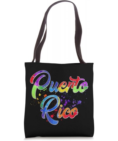 Watercolor Puerto Rico Souvenir Puerto Rican Vacation Tote Bag $10.08 Totes