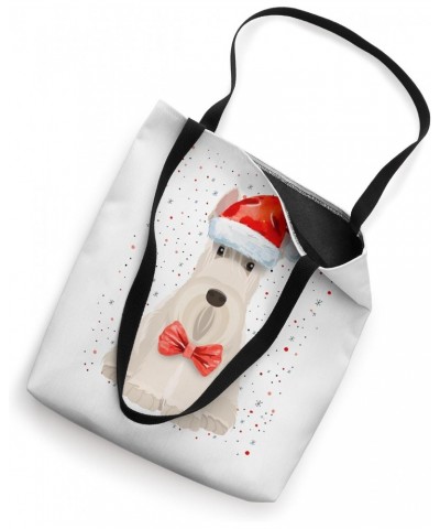 Scottish Terrier Christmas Idea For Women & Xmas Scottie Dog Tote Bag $15.31 Totes