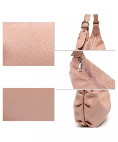 Women Genuine Leather Handbag Fashion Soft Cowhide Cloud Bag Casual Shoulder Crossbody Bags (Color : Pink) Black $47.49 Shoul...