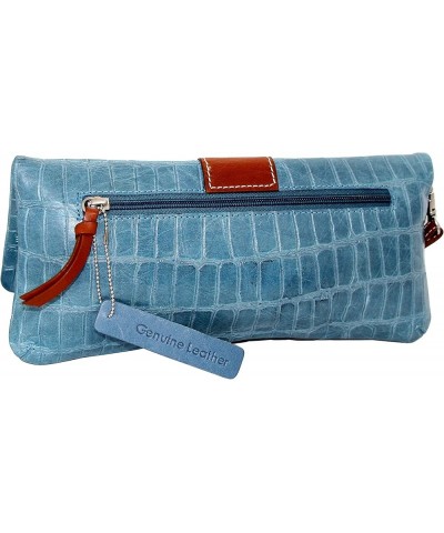 Nichole Leather Clutch Green $23.10 Clutches