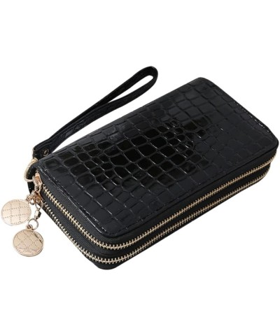 Woman Wallet Kids Purse Ladies Wallet Womens Purse Vintage Wallet Miss Handbag Long Mediumx2pcs Blackx2pcs $29.70 Wallets