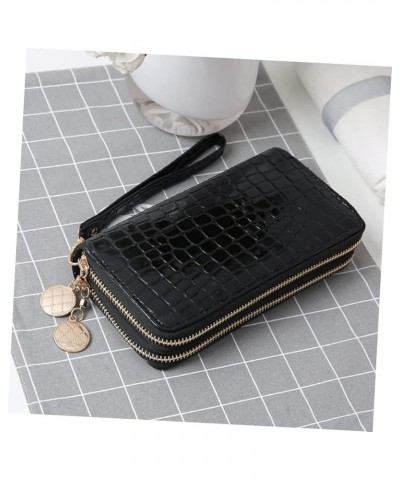 Woman Wallet Kids Purse Ladies Wallet Womens Purse Vintage Wallet Miss Handbag Long Mediumx2pcs Blackx2pcs $29.70 Wallets