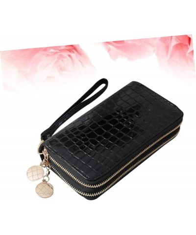 Woman Wallet Kids Purse Ladies Wallet Womens Purse Vintage Wallet Miss Handbag Long Mediumx2pcs Blackx2pcs $29.70 Wallets