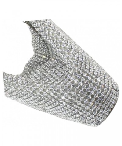 Handle Elegant and Charming Clutch Bag Rhinestone Bag Full Rhinestones Clutch Card Holder Clutch Bag Evening Party Clutch Bag...