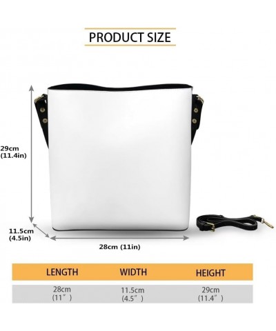 Handbags for Women Large Capacity Hobo Bags Leather Bucket Top-handle Purse Frog $22.79 Totes