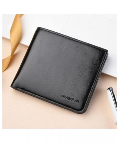 Business Card Case Leather Multifunction Bank Holder Credit Passport Organizer Wallet (Color : Gray Vertical) $40.24 Wallets