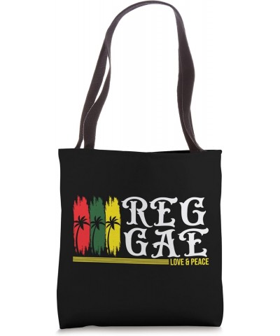 Reggae Love & Peace I Rasta I Rastafari I Jamaican Reggae Tote Bag $15.59 Totes