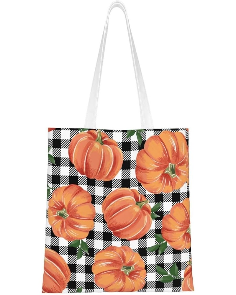 Halloween Pumpkins Single Shoulder Fashion Canvas Tote Shopping Bags Handbags For Men And Women Halloween Pumpkins32 $10.93 T...