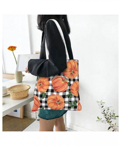 Halloween Pumpkins Single Shoulder Fashion Canvas Tote Shopping Bags Handbags For Men And Women Halloween Pumpkins32 $10.93 T...