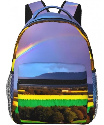 Evening Rainbow Stylish And Lightweight Backpack,Comfortable To Carry,Multi-Pocket Design,23l Capacity,Easily Meet Your Daily...