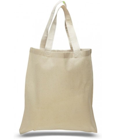 Set of 15- Economical 100% Cotton Blank Tote Bags Natural $25.64 Totes