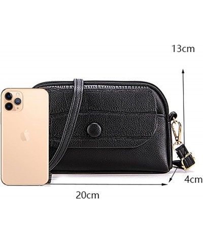 PU Leather Wristlet Clutch Wallet Purses Small Crossbody Bags Shoulder Handbag for Women Pink $11.19 Crossbody Bags