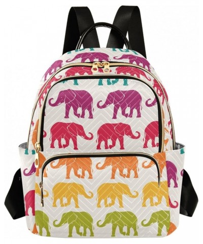 Elephants Backpack Purse for Women Ladies Fashion Travel MiniShoulder Bags Back Pack HandBag Lady Gifts,M Medium $15.05 Backp...