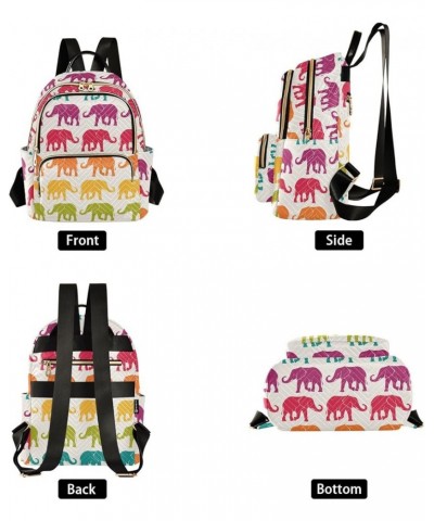 Elephants Backpack Purse for Women Ladies Fashion Travel MiniShoulder Bags Back Pack HandBag Lady Gifts,M Medium $15.05 Backp...