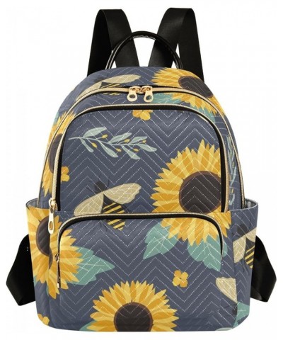 Red Sunflowers Women's Backpack Wallet Casual Small Backpack Fashion Women's Travel Bag School Backpack Color081 Small $13.33...