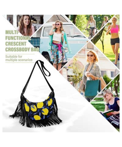 Women Fringe Tassel Cross Body Bag Leisure Shoulder Bag Color065 $12.69 Crossbody Bags