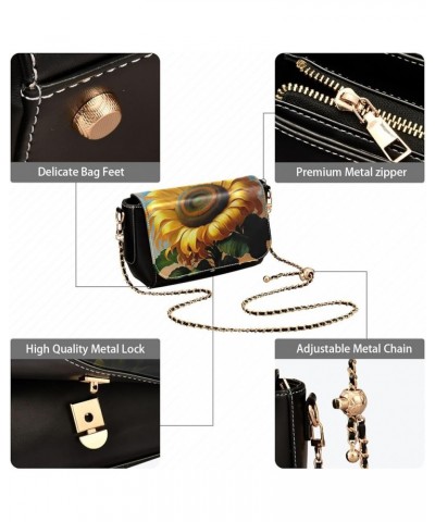 Crossbody Bags for Women Trendy Women's Black Shoulder Bag Small PU Leather Flap Cross Body Bag Handbags Pattern8 $21.31 Cros...