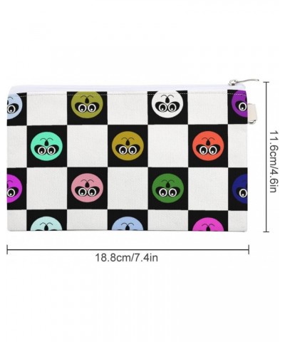 Panda Face Canvas Wallet Slim Wristlets Bag Credit Card Clutch Purses $12.25 Wallets