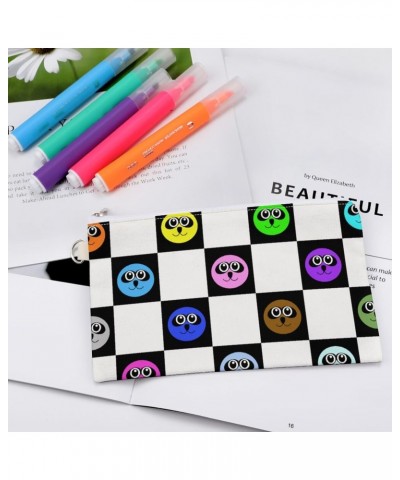 Panda Face Canvas Wallet Slim Wristlets Bag Credit Card Clutch Purses $12.25 Wallets