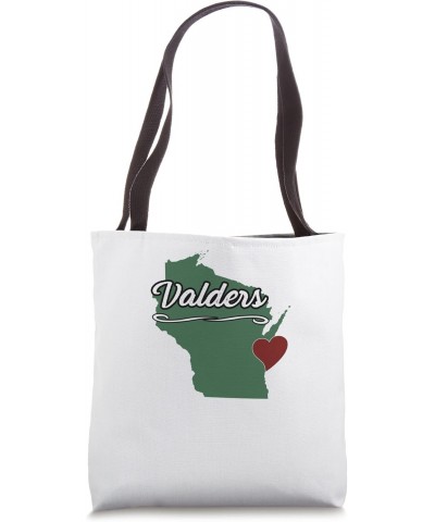 VALDERS - Wisconsin | WI USA - City State Souvenir - Tote Bag $13.80 Totes