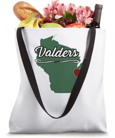 VALDERS - Wisconsin | WI USA - City State Souvenir - Tote Bag $13.80 Totes