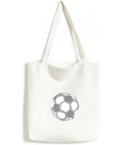 Soccer Football Sports Green Tote Canvas Bag Shopping Satchel Casual Handbag $12.71 Totes