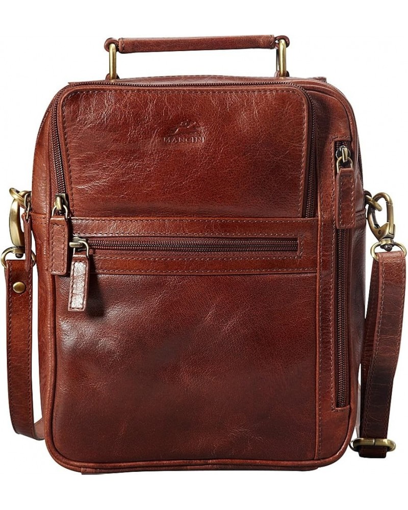 Mancini Arizona Large Unisex Bag Cognac $66.91 Wallets