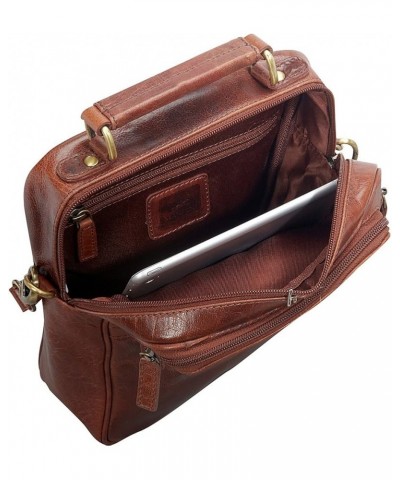 Mancini Arizona Large Unisex Bag Cognac $66.91 Wallets