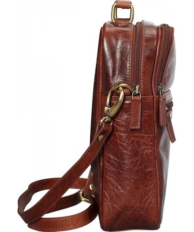 Mancini Arizona Large Unisex Bag Cognac $66.91 Wallets