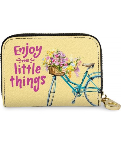 RFID Secure Armored Zipper Wallet (With God, All Things Are Possible) Enjoy Little Things $15.27 Wallets