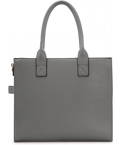 Tote Bag for Women Crossbody Satchel Bag Plain Gray $31.85 Totes