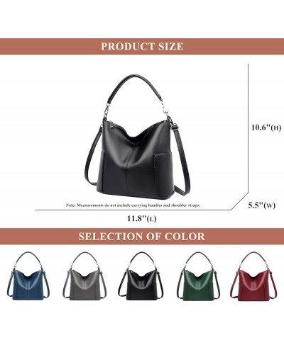 Soft Handbags and Purse for Women PU Leather Large Vintage Shoulder Tote Bags Designer Crossbody Bucket Satchel Bags Grey $28...