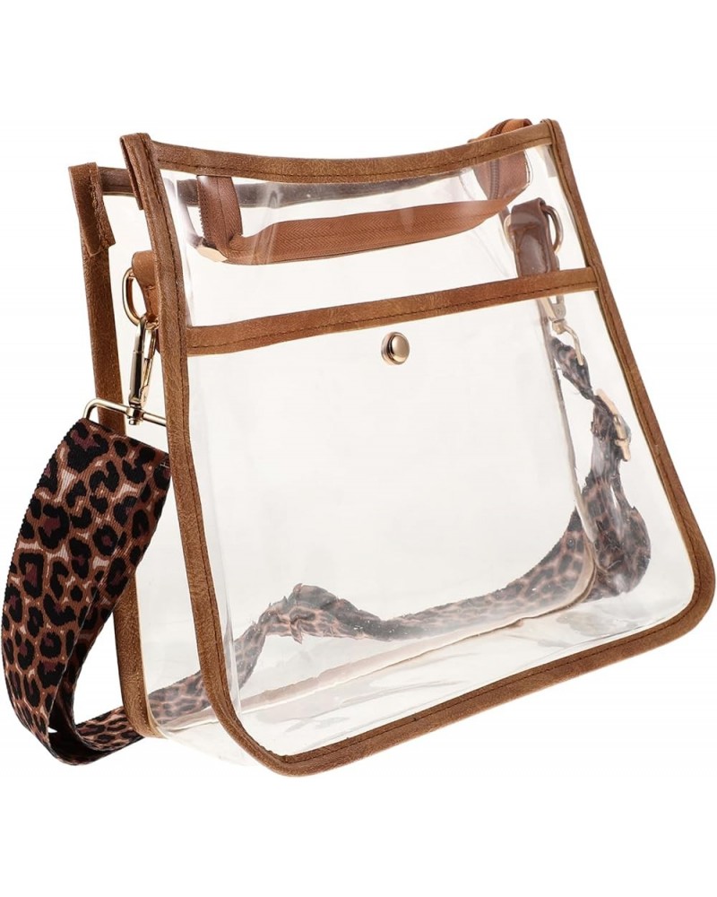 Women's Leopard Zipper Bag Purses Crossbody Purse Cross Body for Women Cruzado De Mujer Purse Crossbody Brown $14.49 Crossbod...