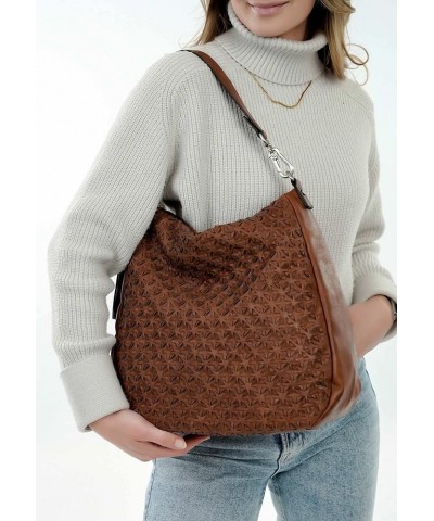 Phoeby pocket 13872 women plain handbags Cognac 700 $71.15 Totes