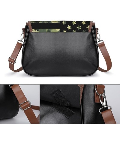 Women's Casual Shoulder Handbag Fashion Leather Bag Vintage Crossbody Bag Color1798 $17.43 Totes