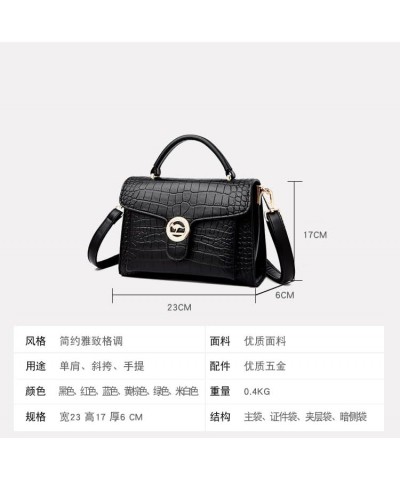 Women Shoulder HandBags Crossbody Bags For Female Leather Designer Purses Handbag Women's Messenger Bag 5263 Red $20.49 Shoul...