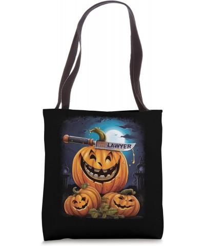 Lawyer Funny Halloween Fun Pun Spooky Tote Bag $15.59 Totes