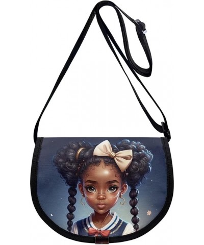 Crossbody Purse for Women Purses Bag Strap Crossbody African American Girs 1 $10.12 Crossbody Bags