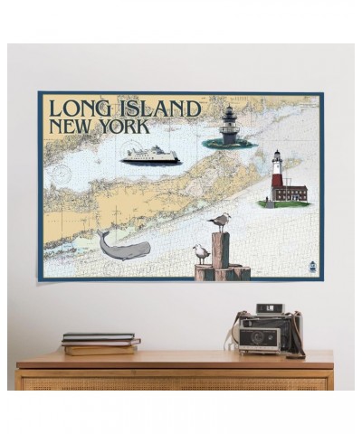 24x36 Inch Giclee Print, Long Island, New York, Nautical Chart 3 $26.49 Totes