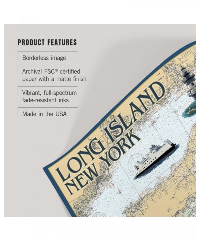 24x36 Inch Giclee Print, Long Island, New York, Nautical Chart 3 $26.49 Totes