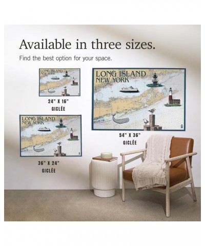 24x36 Inch Giclee Print, Long Island, New York, Nautical Chart 3 $26.49 Totes