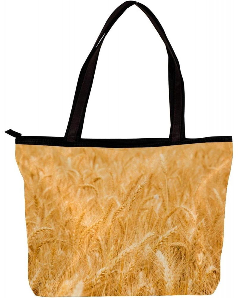 Handbag Golden Wheat Scene Size: 11.8x4.1x15.4 inches storage bag Handbag $13.25 Handbags