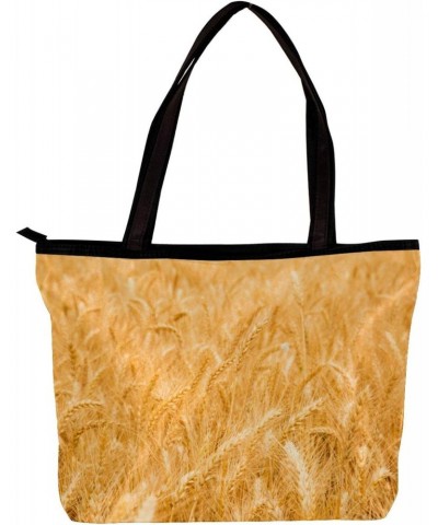 Handbag Golden Wheat Scene Size: 11.8x4.1x15.4 inches storage bag Handbag $13.25 Handbags