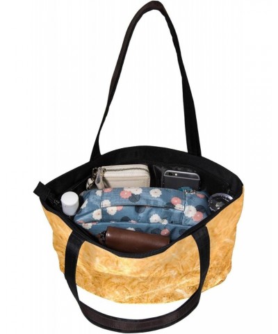 Handbag Golden Wheat Scene Size: 11.8x4.1x15.4 inches storage bag Handbag $13.25 Handbags