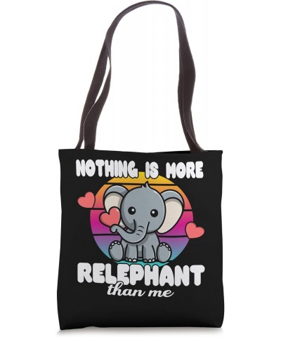 Elephant Pun Tote Bag $14.87 Totes